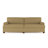 Leroy Rolled Panel-Arm Daybed with Bun Feet-386523857-387741815