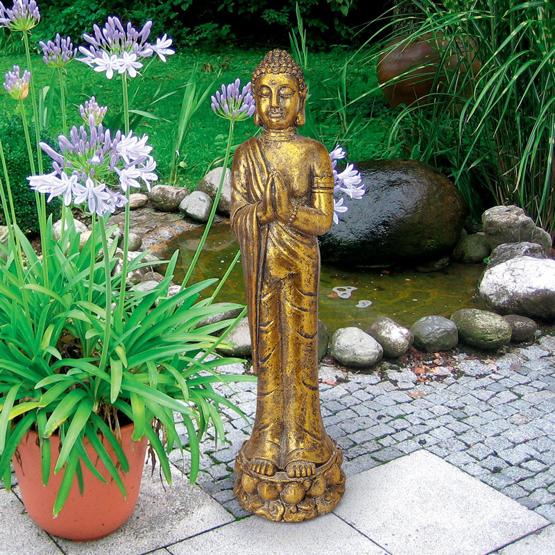 Statue de Bouddha debout sérénité