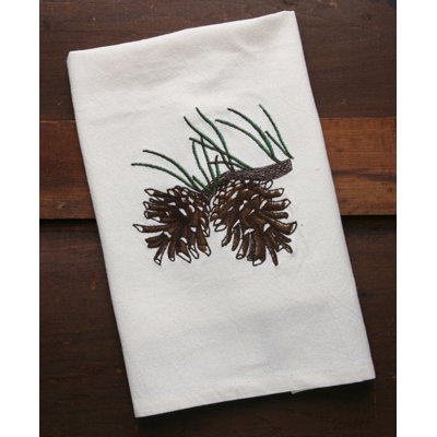 Cotton Embroidered Tea Towel Kitchen Towel