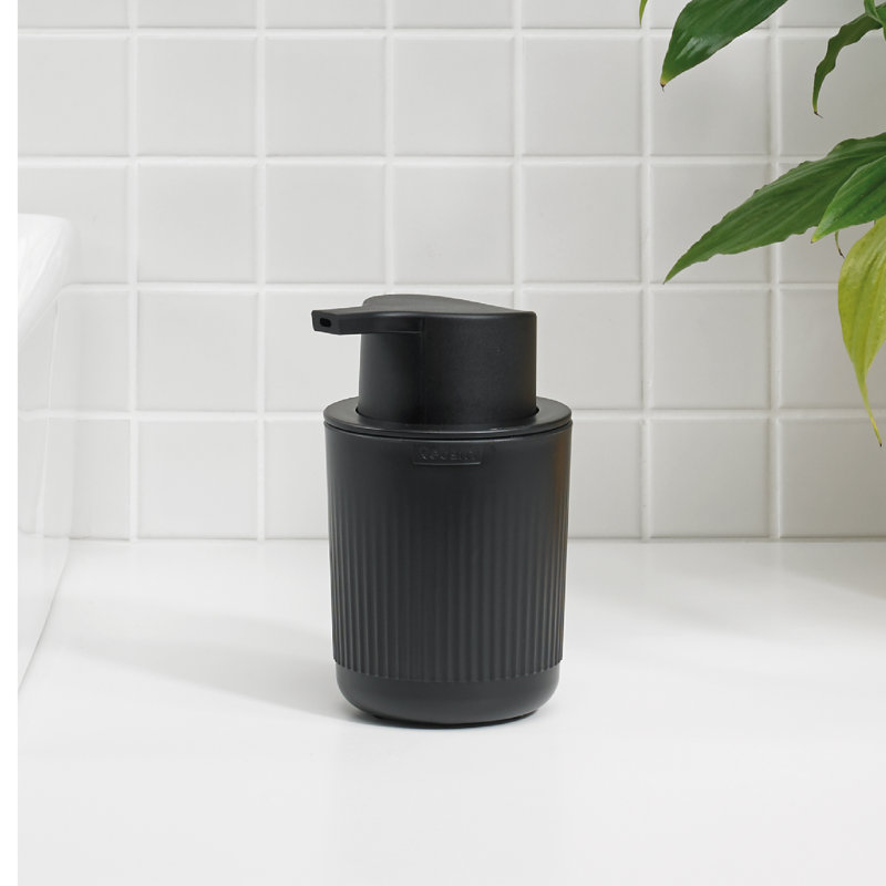 Recycled Soap Dispenser - Made in UK, Black