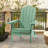 Bergenfield Plastic/Resin Folding Adirondack Chair Ergonomic Chair-834619943