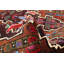 Tapis brun Teimani 2 pi 9 po x 4 pi 6 po