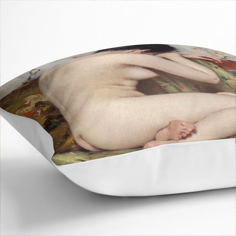A Modern Magdalen Scatter Cushion, White, 40cm H x 40cm W x 15cm D