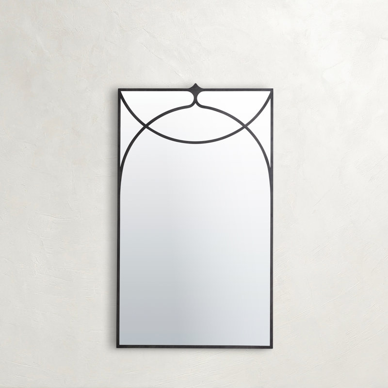 Swan Mirror - Pewter, Antique Pewter