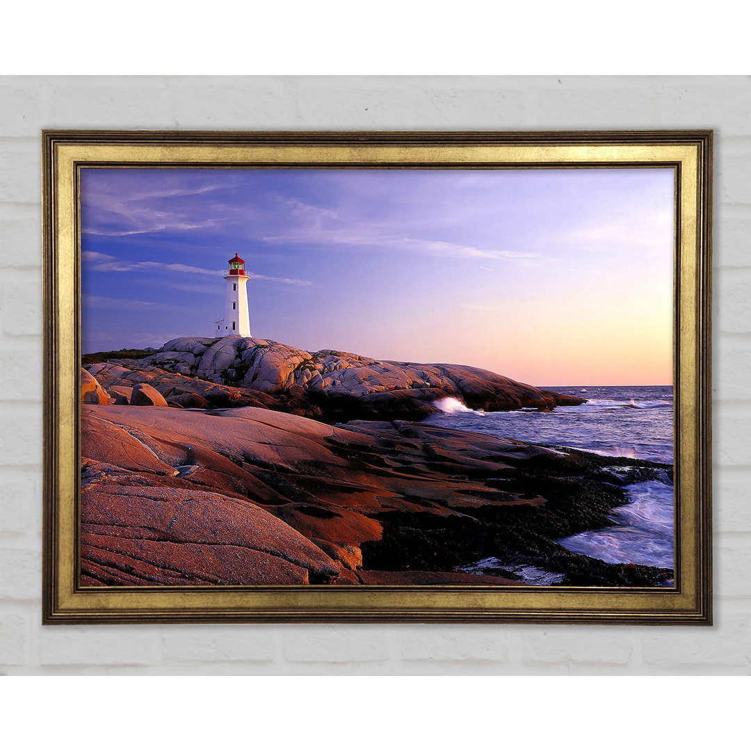 Peggys Point Leuchtturm Peggys Cove Neuschottland - Druck