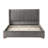 Modern Design Bed Frame Upholstered Queen Bed Frame Platform With Headboard Corduroy Headboard Wooden Slats Support-2017275533-2017275532
