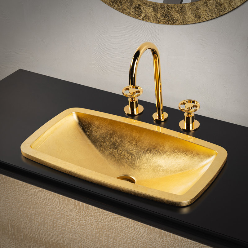 Pia 22.45'' L Bathroom Sink