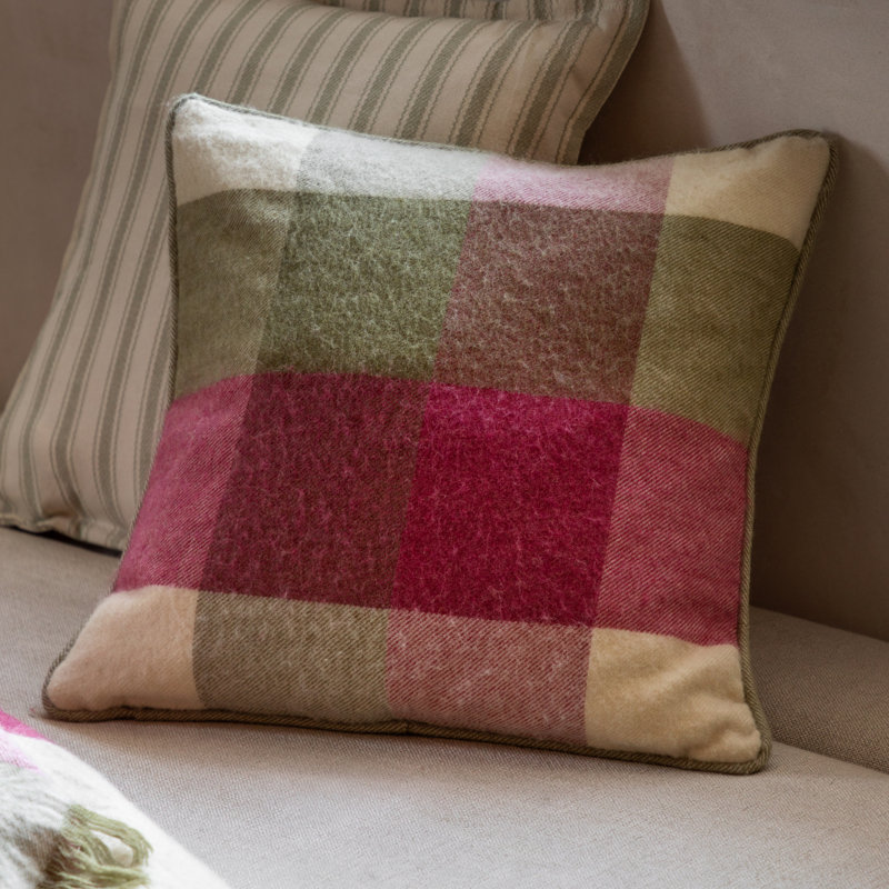 Red Square Throw Cushion