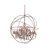 Svante 18-Light Dimmable Globe Chandelier-22858833-22858836