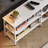 63" W TV Stand for 70 Inch TVs with 3-Tier Open Storage Shelves, Industrial Entertainment Center with Metal Frame, Modern Media Console for Living Room, Gaming Room-607325839