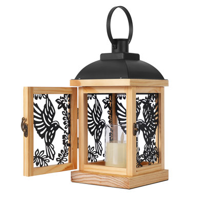 Lanterne porte-bougie Rustic