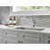 Linden Pull Out Touch Single Handle Kitchen Faucet with Accessories
