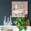 «Blush Bath I», reproduction sur toile tendue-2006144354