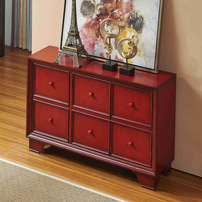 Three-Door Entryway Accent Cabinet Sideboard