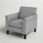 Fauteuil club en polyester 33,5 po Achilles-1493181066