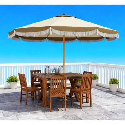 Parasol ventilé de table de patio, parasol d'extérieur, parasol de patio