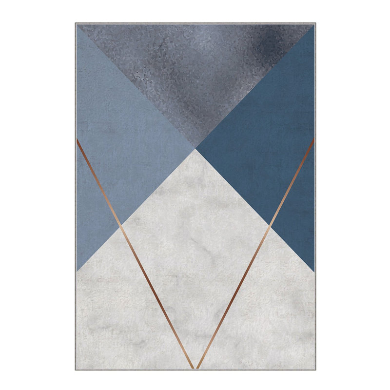 Luxurious Woven Carpet, 100% Polyester, 70.9 x 110.2 Inches | 740 g/m², Non-Slip Felt Dot Underside, 0.2 Inch Pile Height | Machine Washable, Easy Care, Perfect for Living Room & Bedroom Décor