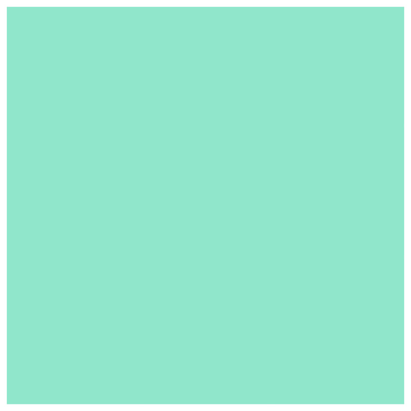 Solid Mint Background Duvet Covers, Queen