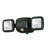 2 - Head LED Battery Powered Dusk to Dawn Outdoor Security Flood Light with Motion Sensor and Timer