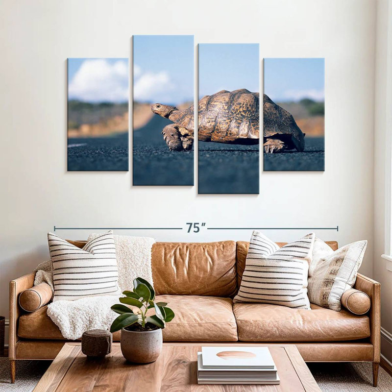 Brampt Crossing Turtle, 42" H x 68" W