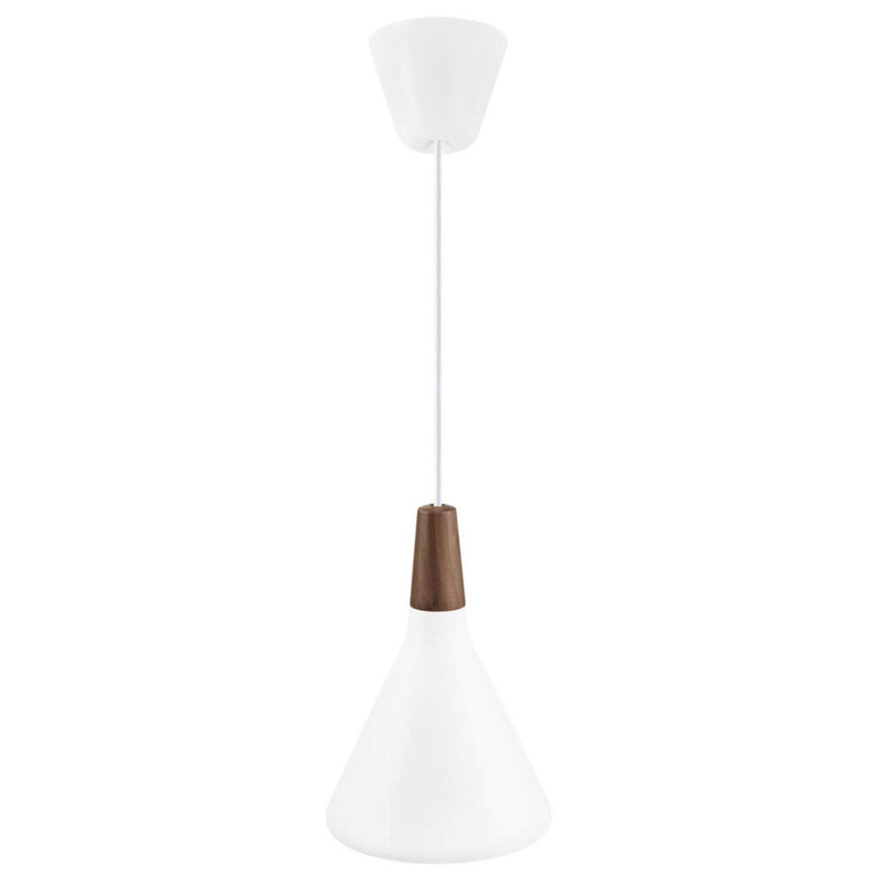 1 - Light Cone Pendant, White