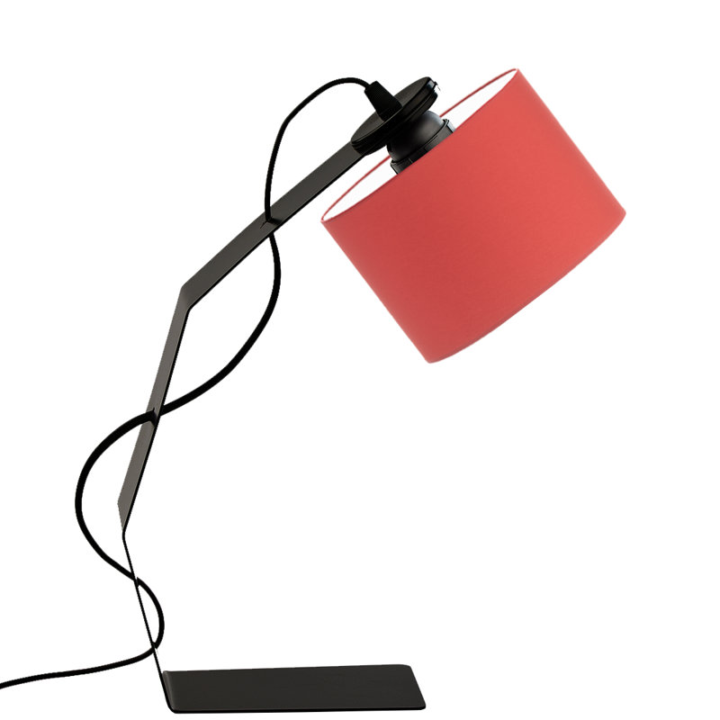BEDSIDE LAMP HAGA, Red