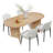 Caia 4 - Person Oval Soild Wood Dining Set-2083784265