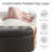 Dimitrika 29.5'' W Faux Leather Tufted Storage Ottoman-983595443