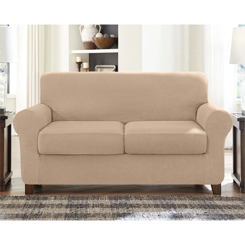 Coussin moelleux et moderne, Mélange de polyester kaki