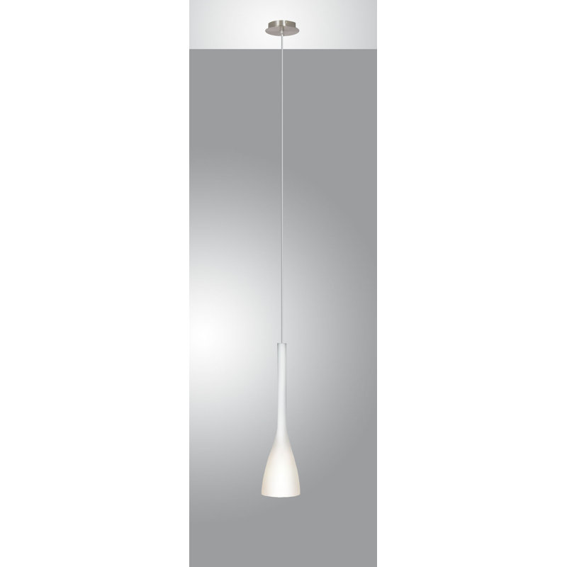 Alvarie 1 - Light Cone Pendant, Inox