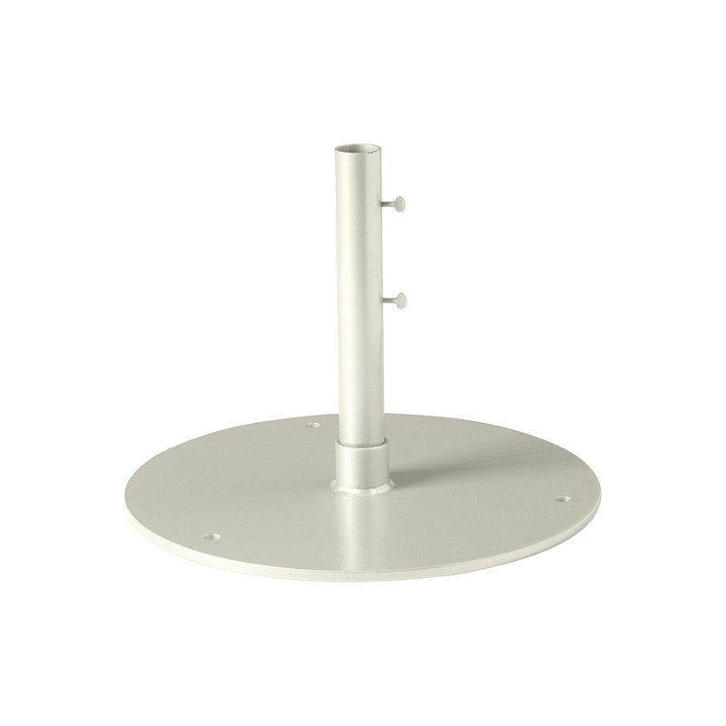 Aluminum Free Standing Umbrella Base, Parchment