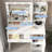 Vanity Desk with Mirror & Light, Large Drawer Three Level Storage Dresser, 3 Lighting Modes Adjustable Brightness, Bedroom Dressing Table(white)