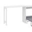 Lit escamotable simple de taille simple avec bureau réglable, lit escamotable avec coussin escamotable