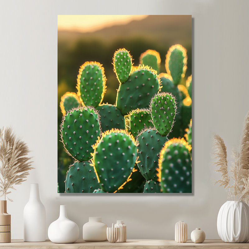 Marié - reproduction d'art traditionnelle en métal, décoration murale cactus en métal, H 44 po x l 34 po