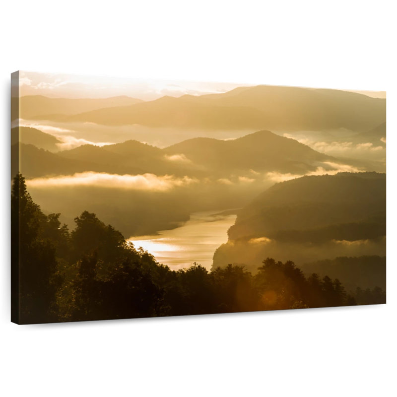 Brume matinale Alvord Smoky Mountains, H 8 po x l 12 po
