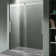Stellar 60" W x 76" H Double Sliding Frameless Shower Door