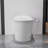 Elongated Smart Toilet With Bidet Built In,Tankless Design For Bathroom, Auto Open/Close Seat, Foot Kick, LED Display,Night Light, Warm Water & Dryer,White