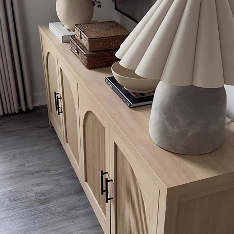 Armoire de rangement de style américain, Burlywood