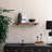 Venice Solid Wood & Metal Floating Shelf-416688623