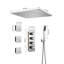 Système de douche thermostatique 3 fonctions avec 3 jets de corps et valve brute AquaRhapsody-69991490