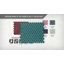 Carreau de mosaïque de plancher et de mur en porcelaine l 10 po 1/4 po x 11-7 / 8 po Tribeca-51020438