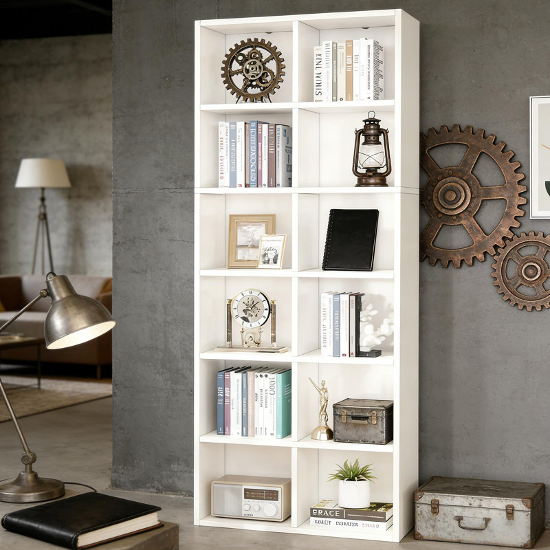 Compact Bookcase,Attractive Display Rack,Open Cabinet