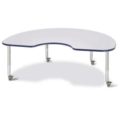 Berries® Kidney Activity Table - 48" X 72", Mobile