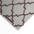 Trellis Gray Indoor and Outdoor Area Rug-926894969