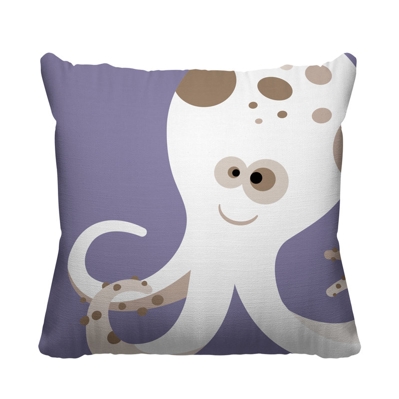 Coussin décoratif Octavious, L 17 po x H 17 po, Iris