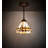 1 - Light Mahogany Bronze Single Pendant