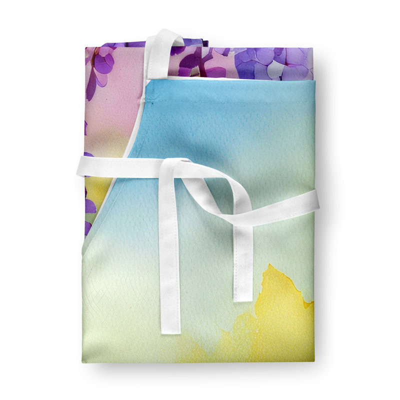 Iris du Tennessee en tablier aquarelle, Mauve Idaho Syringa