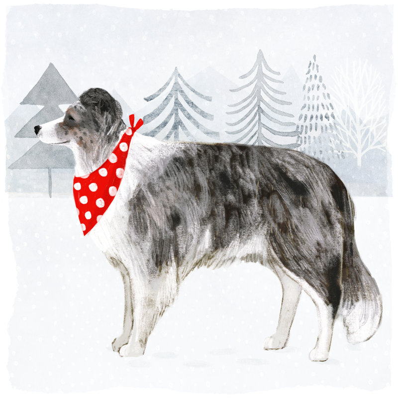 Christmas Cats & Dogs IV, 122cm H x 122cm W