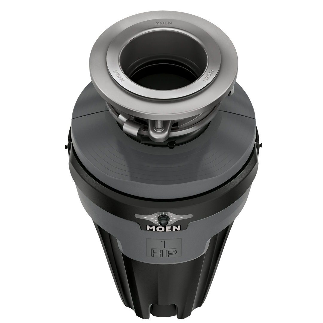 Moen Chef 1 Hp Continuous Feed Lighted Garbage Disposal With Sound Reduction, Power Cord Included Moen