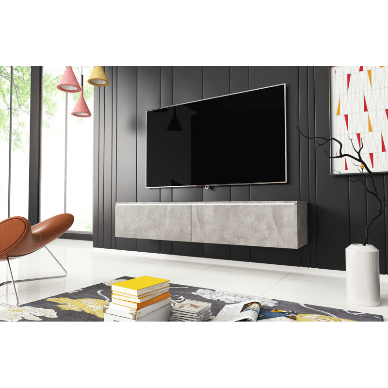 Dostie TV Stand for TVs up to 60", Concrete